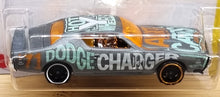 Load image into Gallery viewer, Hot Wheels 2022 '71 Dodge Charger Grey #109 HW Art Cars 5/10 New Long Card