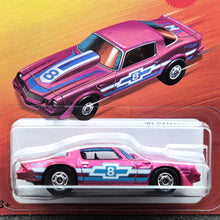Load image into Gallery viewer, Hot Wheels 2025 '81 Camaro Pink The Hot Ones Series 6/8 New Long Card
