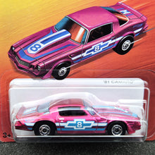 Load image into Gallery viewer, Hot Wheels 2025 '81 Camaro Pink The Hot Ones Series 6/8 New Long Card