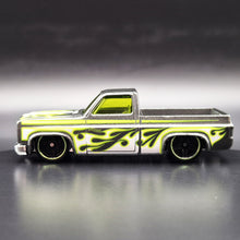 Load image into Gallery viewer, Hot Wheels 2024 '83 Chevy Silverado Dark Grey HW Flames 5 Pack Exclusive