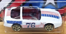 Load image into Gallery viewer, Hot Wheels 2022 '84 Corvette White Stars &amp; Stripes 4/8 New Long Card