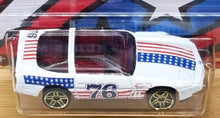 Load image into Gallery viewer, Hot Wheels 2022 '84 Corvette White Stars &amp; Stripes 4/8 New Long Card