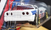 Load image into Gallery viewer, Hot Wheels 2022 '84 Corvette White Stars &amp; Stripes 4/8 New Long Card