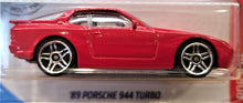 Load image into Gallery viewer, Hot Wheels 2020 '89 Porsche 944 Turbo Red #47 Porsche 1/5 New Long Card