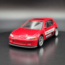 Load image into Gallery viewer, Hot Wheels 2024 '92 Honda Civic EG Red #95 HW J-Imports 4/10