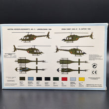 Load image into Gallery viewer, Italeri Bell OH-58A Kiowa Helicopter #195 1:72 Scale Model Kit - 2 x Kits