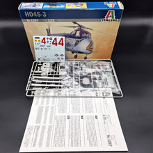 Load image into Gallery viewer, Italeri Sikorsky HO4S-3 Helicopter #1267 1:72 Scale Model Kit