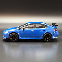 Load image into Gallery viewer, Explorafind JKM 2016 Subaru WRX STI S207 Blue 1:64 Die Cast Car