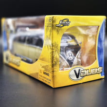 Load image into Gallery viewer, Jada Toys V Dub$ 1962 Volkswagen Bus Black/Tan #91246A 1:24 Diecast