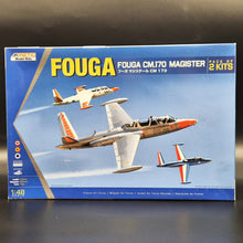 Load image into Gallery viewer, Kinetic Fouga CM.170 Magister Pack of 2 Kits #K48051 1:48 Scale Model Kit New