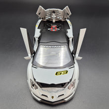 Load image into Gallery viewer, Explorafind 2023 Lamborghini Aventador SVJ 63 Satin Grey 1:24 Die Cast Car