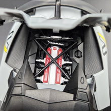 Load image into Gallery viewer, Explorafind 2023 Lamborghini Aventador SVJ 63 Satin Grey 1:24 Die Cast Car