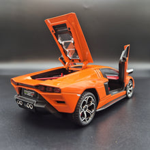 Load image into Gallery viewer, Explorafind 2023 Lamborghini Countach LPI 800-4 Orange 1:24 Die Cast Car