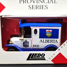 Load image into Gallery viewer, Lledo Days Gone 1920 Model T Ford Van Alberta 1905 Canadian Provincial Series DG06082 New