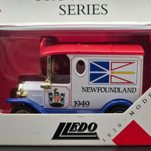 Load image into Gallery viewer, Lledo Days Gone 1920 Model T Ford Van Newfoundland 1949 Canadian Provincial Series DG06078 New