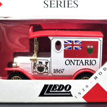 Load image into Gallery viewer, Lledo Days Gone 1920 Model T Ford Van Ontario 1867 Canadian Provincial Series DG06074 New