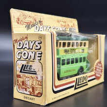 Load image into Gallery viewer, Lledo Days Gone 1932 AEC Regent Double Deck Bus Southdown, Swan Vestas Green DG15010