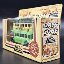 Load image into Gallery viewer, Lledo Days Gone 1932 AEC Regent Double Deck Bus Southdown, Swan Vestas Green DG15010