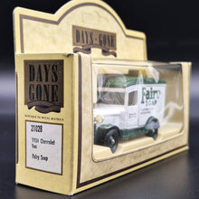Load image into Gallery viewer, Lledo Days Gone 1934 Chevrolet Van Fairy Soap - Made with Olive Oil White DG21028