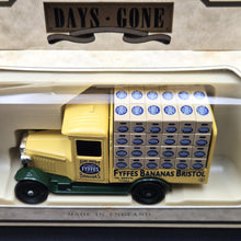 Load image into Gallery viewer, Lledo Days Gone 1934 Chevrolet Delivery Van Fyffes Bananas Bristol Yellow DG26011