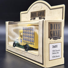 Load image into Gallery viewer, Lledo Days Gone 1934 Chevrolet Delivery Van Fyffes Bananas Bristol Yellow DG26011