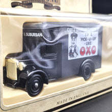 Load image into Gallery viewer, Lledo Days Gone 1934 Dennis Parcels Van City &amp; Suburban Carriers Ltd OXO Dark Blue DG16023