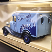 Load image into Gallery viewer, Lledo Days Gone 1934 Ford Model A Van Madame Tussaud’s Exhibition Light Blue DG13040