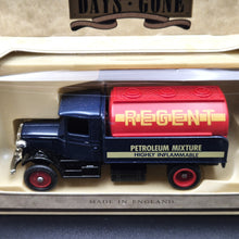 Load image into Gallery viewer, Lledo Days Gone 1934 Mack Tanker Regent Petroleum Mixture Dark Blue DG42002