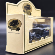 Load image into Gallery viewer, Lledo Days Gone Bushells Horse Drawn Delivery Van Dark Blue #LP03013 Bushells - The Tea of Flavor