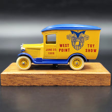 Load image into Gallery viewer, Lledo Days Gone Ford Model A Delivery Van West Point Toy Show Limited-Edition Promotional Diecast Model