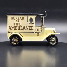 Load image into Gallery viewer, Lledo Days Gone Model T Ford Van Philadelphia Bureau of Fire Ambulance DG06027 Diecast Model
