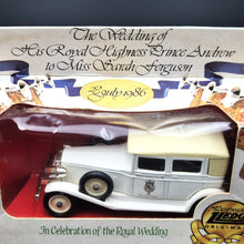 Load image into Gallery viewer, Lledo Days Gone Rolls-Royce Phantom II Brewster Royal Wedding HRH Prince Andrew &amp; Sarah Ferguson LP19003