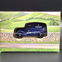 Load image into Gallery viewer, Lledo '49 Morris 'Z' Van - Police Van North Riding Police Force Yorkshire Tea &amp; Heartbeat Promotional Diecast Model