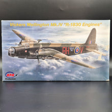 Load image into Gallery viewer, MPM Vickers Wellington Mk.IV "R-1830 Engines" RAAF Decals #72555 1:72 Scale Model Kit