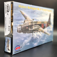 Load image into Gallery viewer, MPM Vickers Wellington Mk.IV "R-1830 Engines" RAAF Decals #72555 1:72 Scale Model Kit