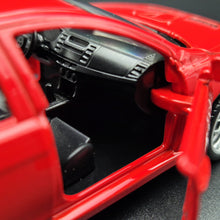 Load image into Gallery viewer, Explorafind MSZ 2016 Mitsubishi Lancer Evolution X Red 1:41 Die Cast Car New Boxed