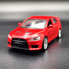 Load image into Gallery viewer, Explorafind MSZ 2016 Mitsubishi Lancer Evolution X Red 1:41 Die Cast Car New Boxed