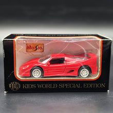 Load image into Gallery viewer, Maisto 1995 Ferrari F50 Red #21008 1:43 Diecast Car - Kids World Special Edition