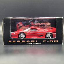 Load image into Gallery viewer, Maisto 1997 Ferrari F50 Red 1:24 Diecast Car 1997 Qantas Australian Grand Prix - Melbourne
