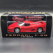 Load image into Gallery viewer, Maisto 1997 Ferrari F50 Red 1:24 Diecast Car 1997 Qantas Australian Grand Prix - Melbourne