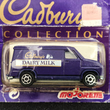 Load image into Gallery viewer, Majorette 1994 Ford E-350 (Fourgon) Delivery Van Dark Purple #234 Cadbury's Series