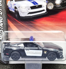 Load image into Gallery viewer, Majorette 2019 Ford Mustang GT Police Black #204 Ford Mustang GT Series New