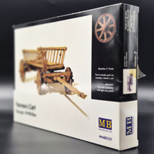 Load image into Gallery viewer, Master Box Farmers Cart - Europe, WWII Era Horse-Drawn Vehicle #MB3537 1:35 Scale Model Kit