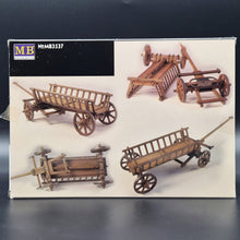 Load image into Gallery viewer, Master Box Farmers Cart - Europe, WWII Era Horse-Drawn Vehicle #MB3537 1:35 Scale Model Kit