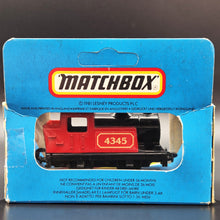 Load image into Gallery viewer, Matchbox 1982 0-4-0 Locomotive Steam Loco Red 1-75 Series MB43 Boxed