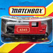 Load image into Gallery viewer, Matchbox 1982 0-4-0 Locomotive Steam Loco Red 1-75 Series MB43 Boxed