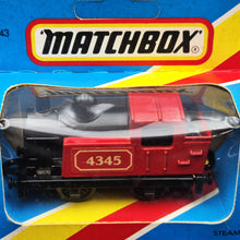Load image into Gallery viewer, Matchbox 1982 0-4-0 Locomotive Steam Loco Red 1-75 Series MB43 Boxed