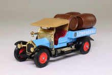 Load image into Gallery viewer, Matchbox 1918 Crossley Lorry Lowenbrau Beer Light Blue Models Of Yesteryear Y26-1