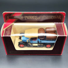Load image into Gallery viewer, Matchbox 1918 Crossley Lorry Lowenbrau Beer Light Blue Models Of Yesteryear Y26-1