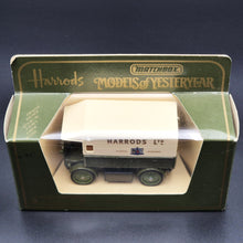Load image into Gallery viewer, Matchbox 1919 Walker Electric Van Harrods Ltd Green Models Of Yesteryear Y29-1 Boxed